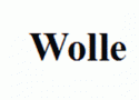 Wolle